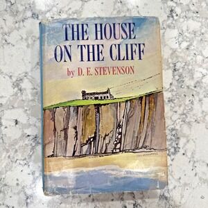 The House on the Cliff by D. E. Stevenson 1967 HC with Dust Jacket VTG Fiction